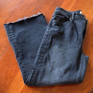 NWOT Rivete by LOFT curvy black jeans size 28 Petite